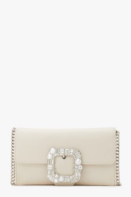 Kate Spade bridal buckle crossbody Ivory