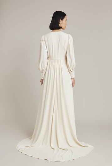 Ghost Hope Sleeve Wedding Dress Cloud Dancer Ivory