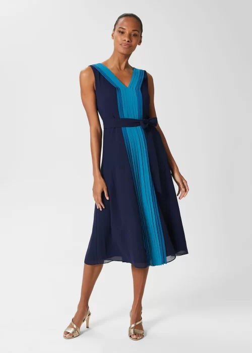 Summer navy sales blue dress