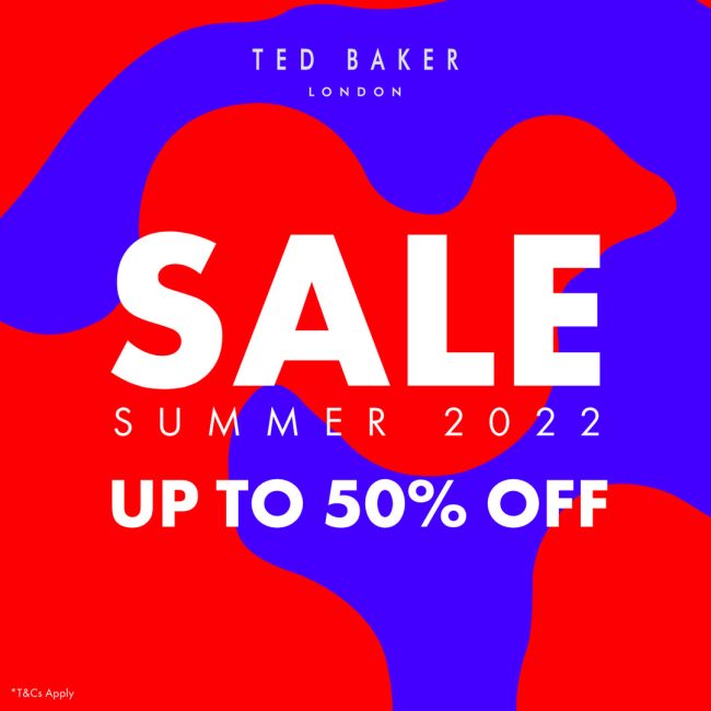 ted-baker-sale Ted Baker SUMMER SALE 2022: Up to 50% off