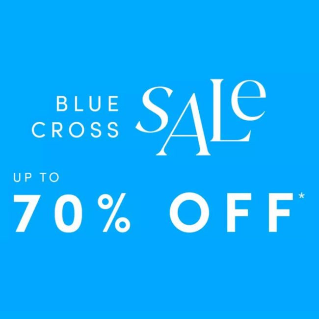 Up to 70% Off Blue Cross Sale at Debenhams!
