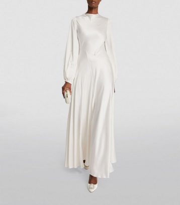 ROKSANDA Silk Amarantia Bridal Gown Ivory