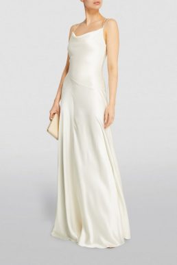 ROKSANDA Silk Nadiana Bridal Gown Ivory