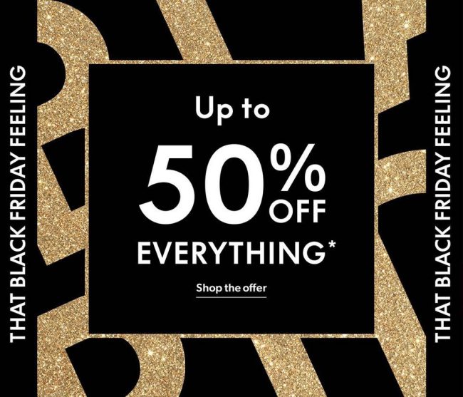 That Black Friday Feeling - Up To 50% off Everything at New Look!