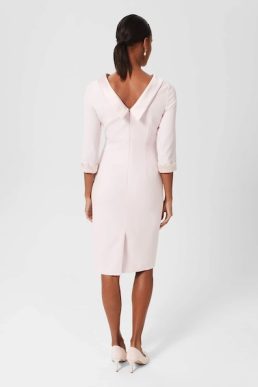 Hobbs Rhianne Shift Dress Dress Light Pink Blush