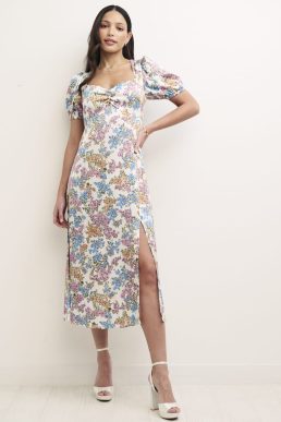 Nobody's Child Floral Bridesmaids Jude Midaxi Dress, £75.00