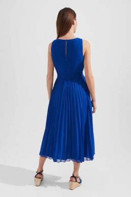 Hobbs Blyth dress Lapis Blue