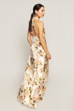 Reformation Veria Silk Maxi Dress Bella Multi