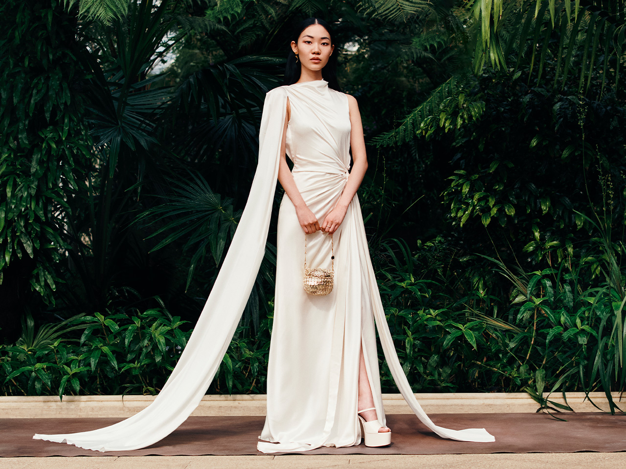 ROKSANDA Orien silk-satin gown, £1,995.00