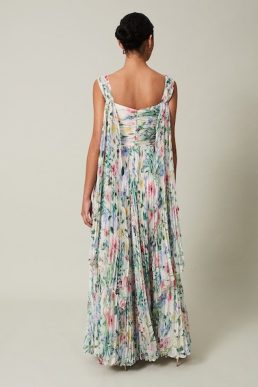 Phase Eight Gretal Floral Pleated Maxi Dress Stevie Multi