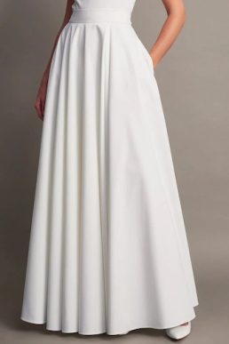 Monsoon Isla bridal skirt ivory