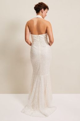Phase Eight Guinevere Embellished Bridal Dress Ivory