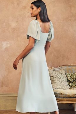 Nobody's Child Sage Green Chiffon Ellery Bridesmaid Midaxi Dress