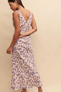 Nobody's Child Cream Ditsy Floral Hazel Maxi Dress Multi