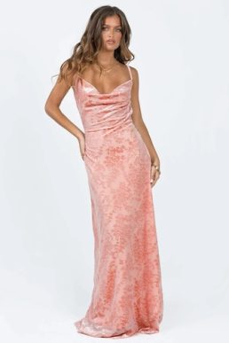 Princess Polly Amiya Maxi Dress Pink
