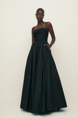 Reformation Kastoria Maxi Dress Black