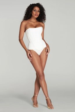 Agent Provocateur Scarlie Corset White