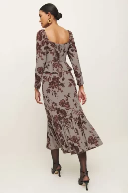 Reformation Zandra Dress Tempest