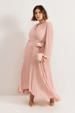 Phase Eight Isadora Pale Pink Maxi Dress