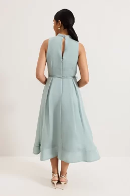 Phase Eight Senita Floral Dress Eau De Nil