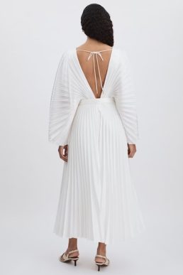 Reiss Vialla Dress Paige Satin Floral Silk Maxi Dress Pewter Multi