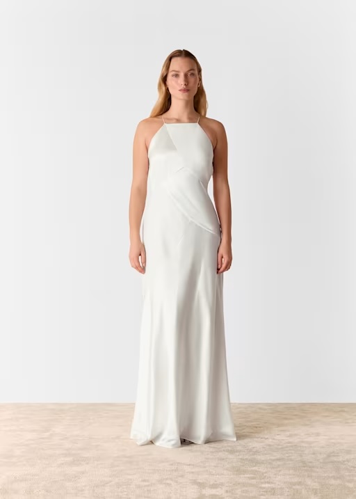 Ivory Eileen Silk Wedding Dress £649