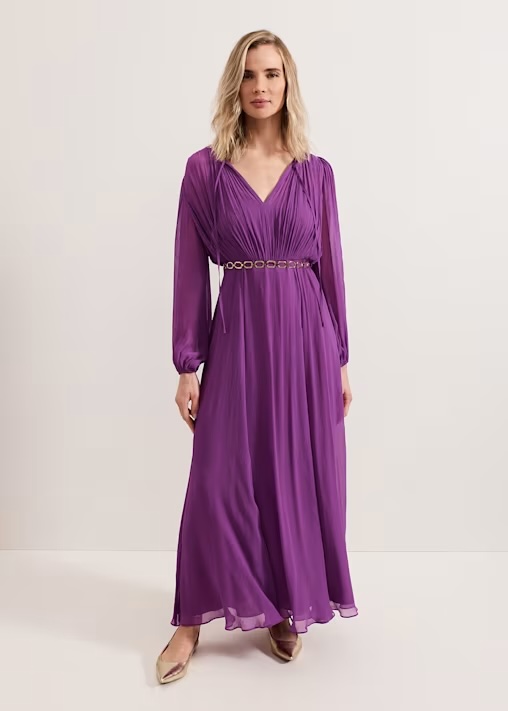 Amal Pleated Dress £229