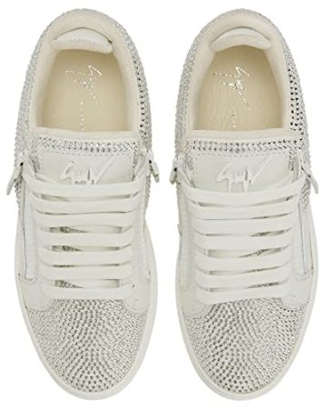 Giuseppe Zanotti, Gz94 Low-Top Sneakers Leather, 8, White - Image 2