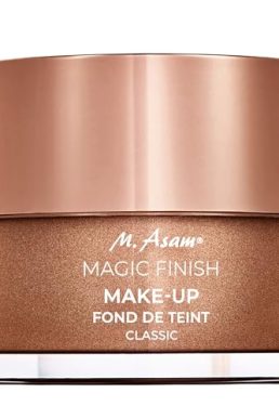M. Asam Magic Finish Make-Up Mousse Classic (1.01 Fl Oz) – 4in1 Primer, Foundation, Concealer & Powder With Buildable Coverage, Hides Redness And Dark Spots, Vegan, For Light To Medium Skin Tones