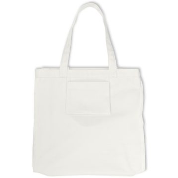 kate spade new york Cute Canvas Tote Bag for Women, Canvas Beach Bag, Bridal Book Tote with Pocket, Miss to Mrs…, Cream, S - Image 6