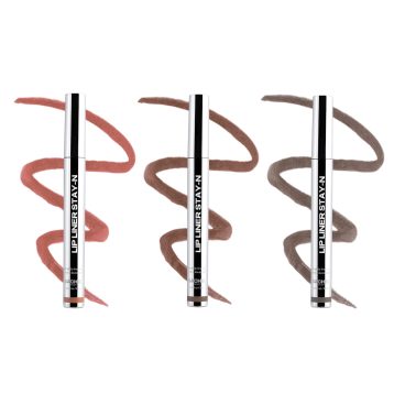 Sacheu Lip Liner Stay-N - Peel Off Lip Stain. Long Lasting Matte Lip Tattoo, Transfer Proof Lipstain Infused with Hyaluronic Acid & Vitamin E, for All Skin Types. Vegan and Cruelty-Free, Deep Bundle