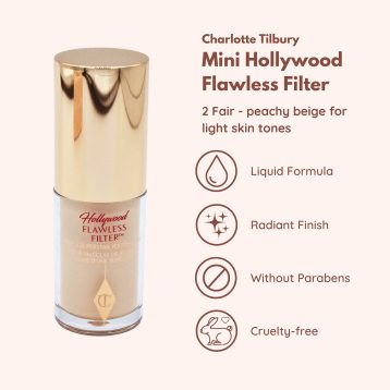 Charlotte Tilbury Travel Size Flawless Filter | 5.5ml | 2 Fair - Image 7