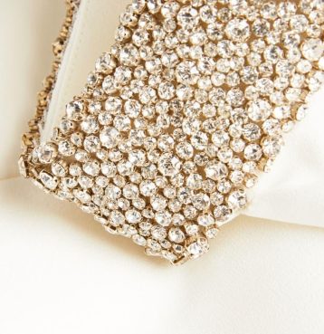 Stella McCartney Pre-Loved Crystal-Embellished Maxi Gown White - Image 6
