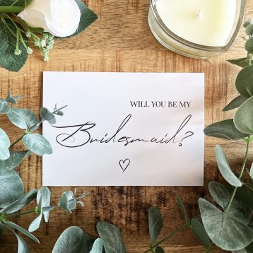 Will you be my Bridesmaid card (4 Pack) - Image 3