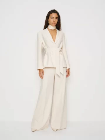 Reformation Bridal Lea Two Piece Ivory White Di Latte