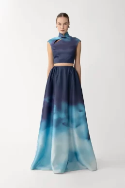 Sau Lee Mai Maxi Skirt Blue Multi