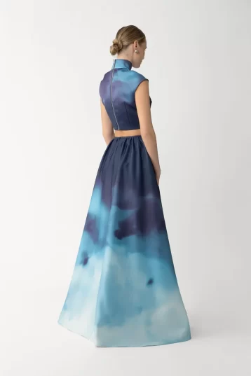 Sau Lee Mai Maxi Skirt Blue Multi