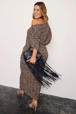 Never Fully Dressed Lucia Leopard Tilly Dress