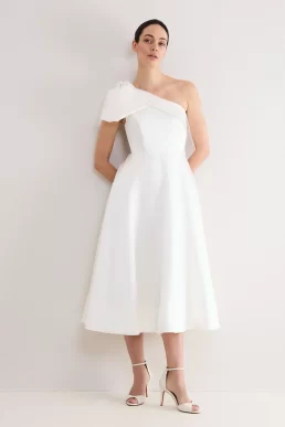 Phase Eight Josephine Bow Wedding Dress Ivory