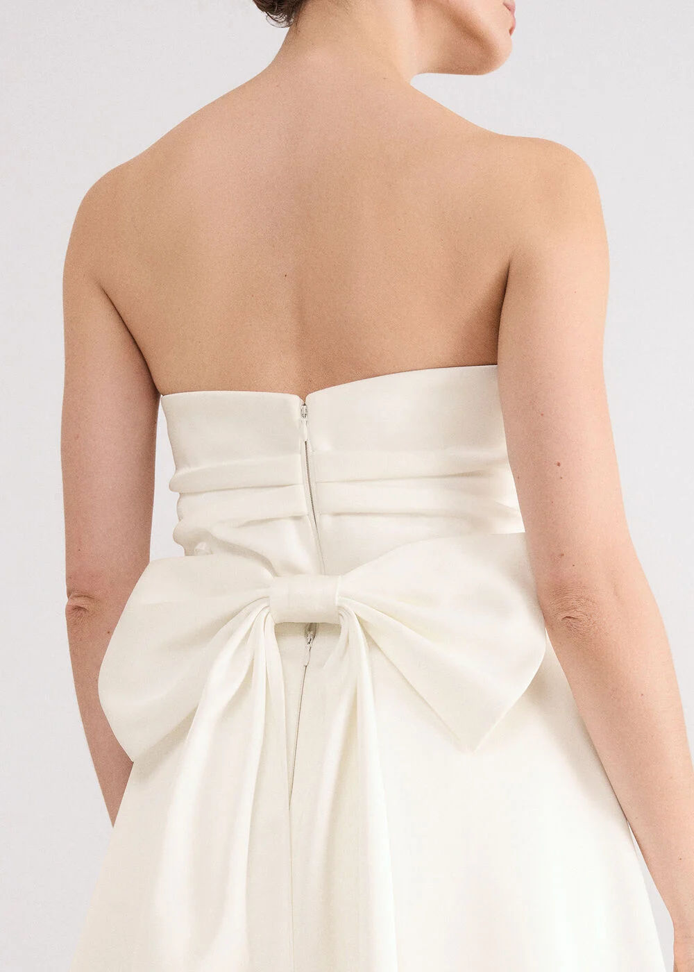 Phase Eight Meredith Satin Bridal Dress Ivory