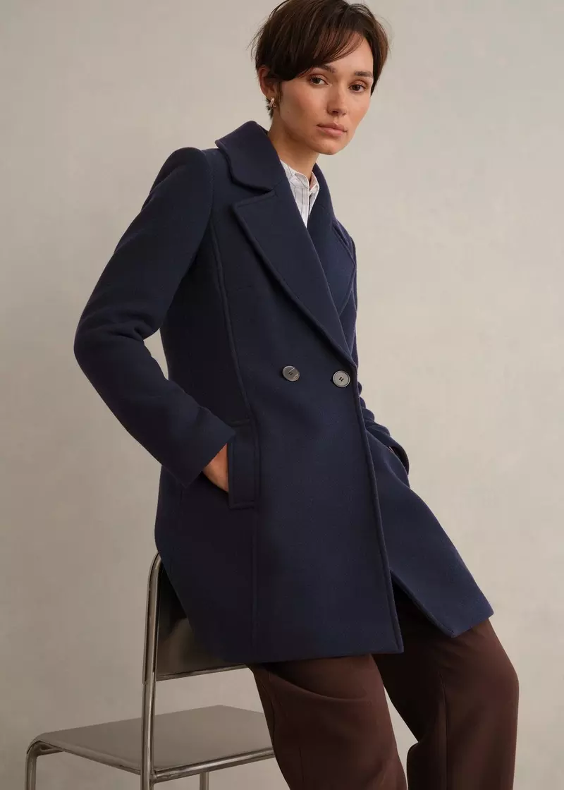 Betsy Cashmere Blend Coat