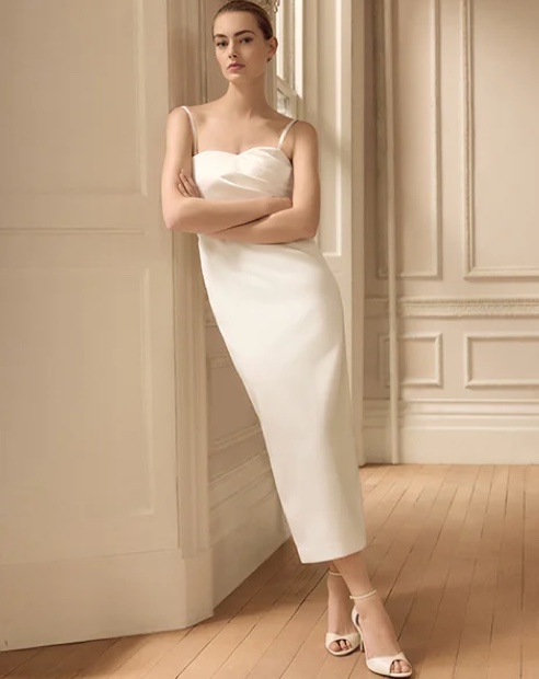 Meredith Satin Dress, £349