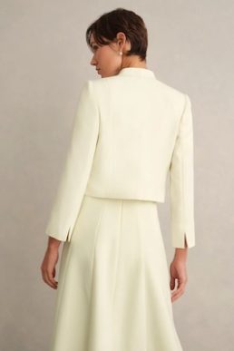 Hobbs Eliana Seam Detail Jacket Ivory