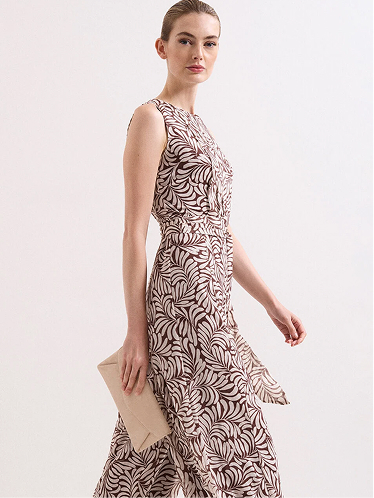 Janine Leaf Jumpsuit