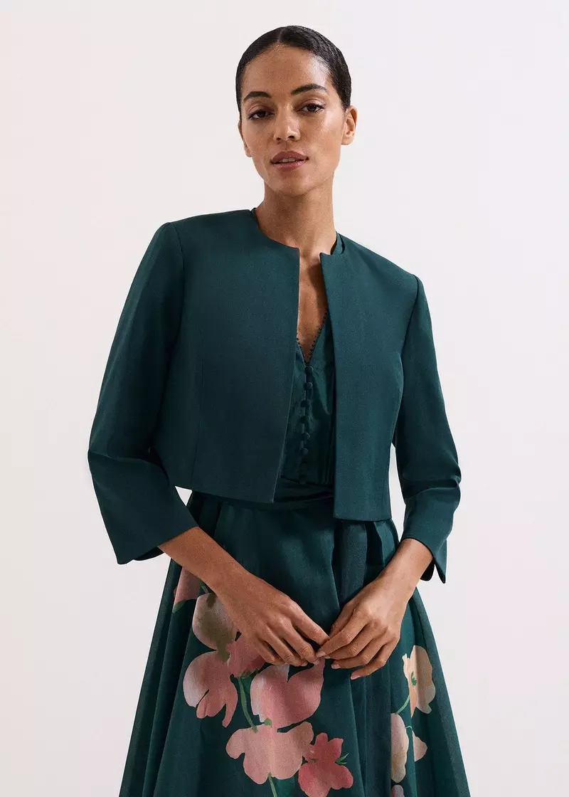 Arlette Teal Jacket
