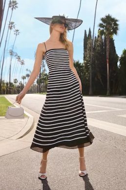 Phase Eight THE GOODWOOD EDIT Laurel Stripe Maxi Dress