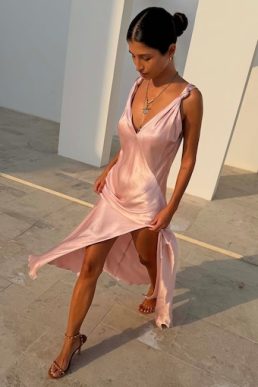 Never Fully Dressed Pink Sofia Dress Pink
