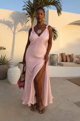 Never Fully Dressed Pink Sofia Dress Pink